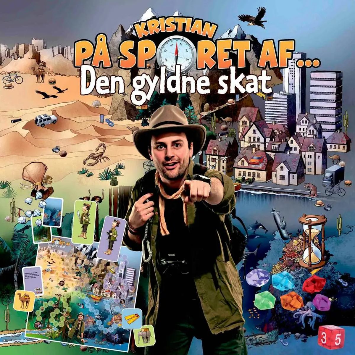 Kristian på sporet af den gyldne skat - spil