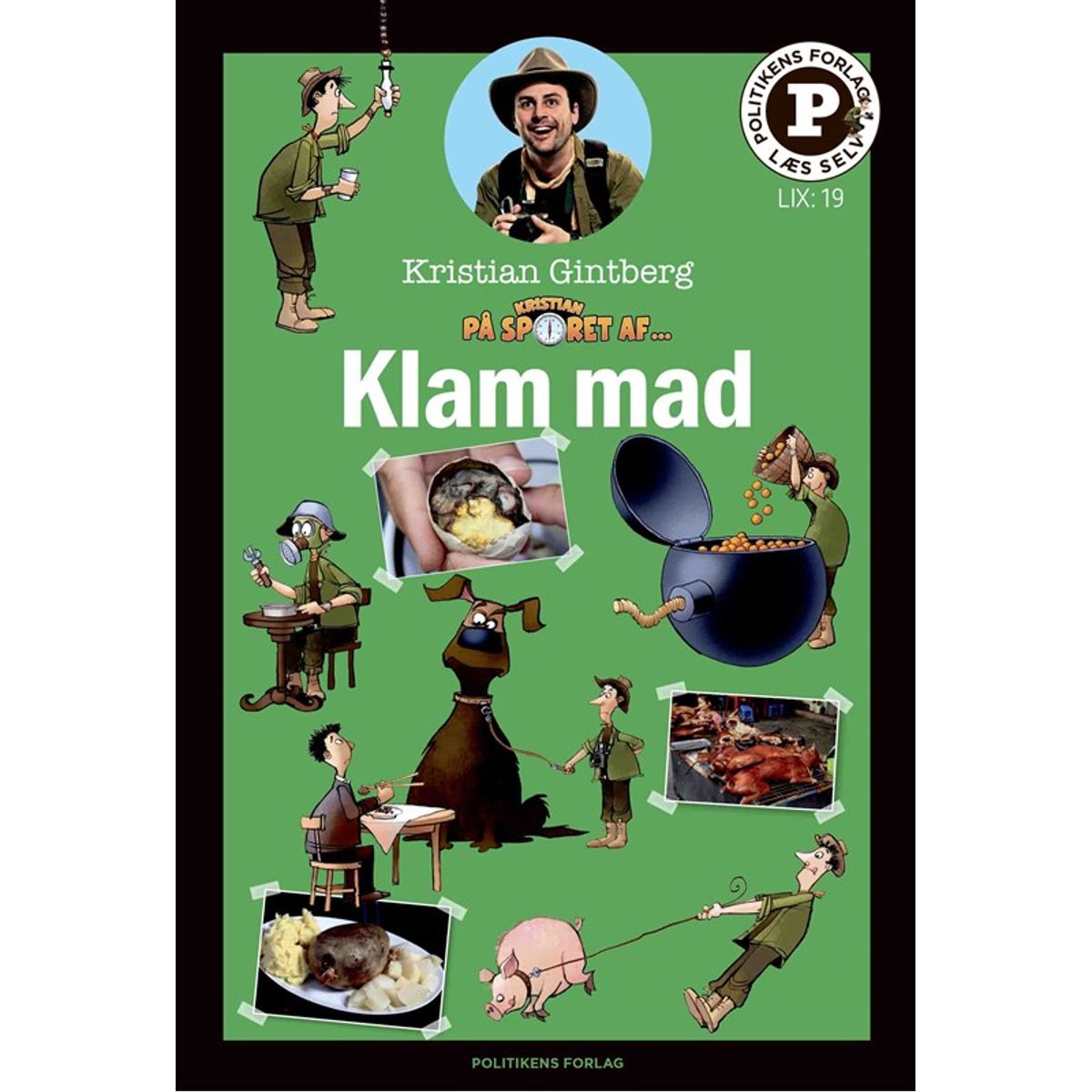 Kristian på sporet af klam mad - Læs selv-serie