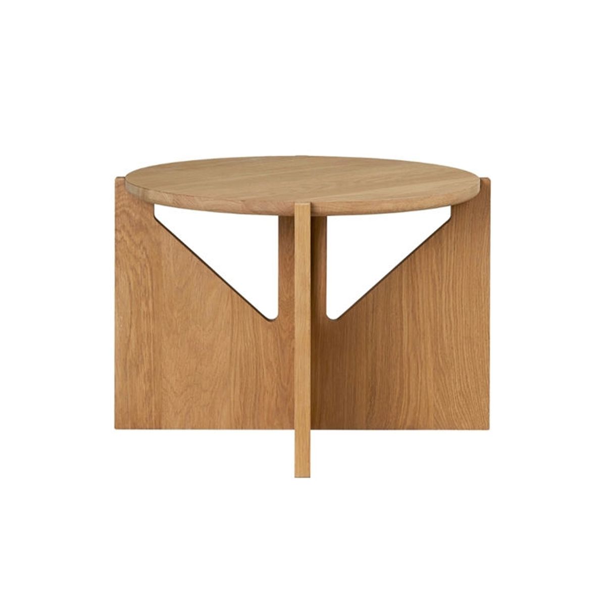 Kristina Dam Studio Simple Sofabord Warm, Lacquered Oak