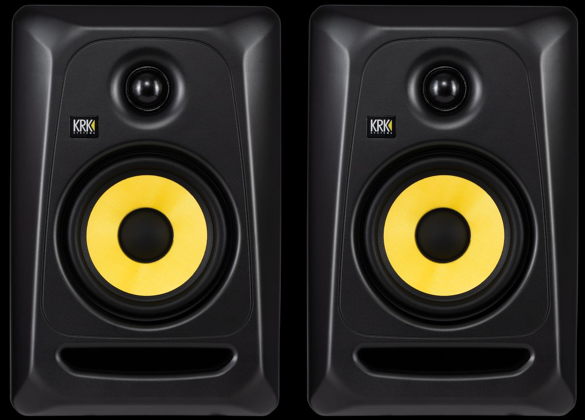 KRK CL5G3PK1 50 watt, 5" active studio monitor pack