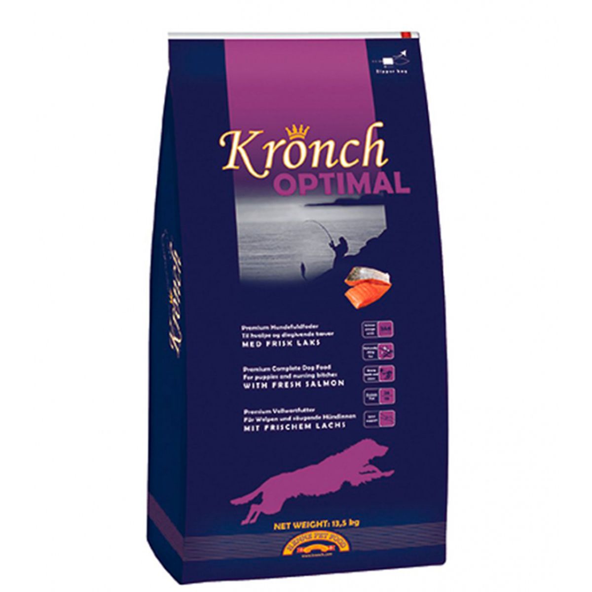 Kronch Optimal Puppy 13,5 kg, til hvalpe og drægtige/diegivende