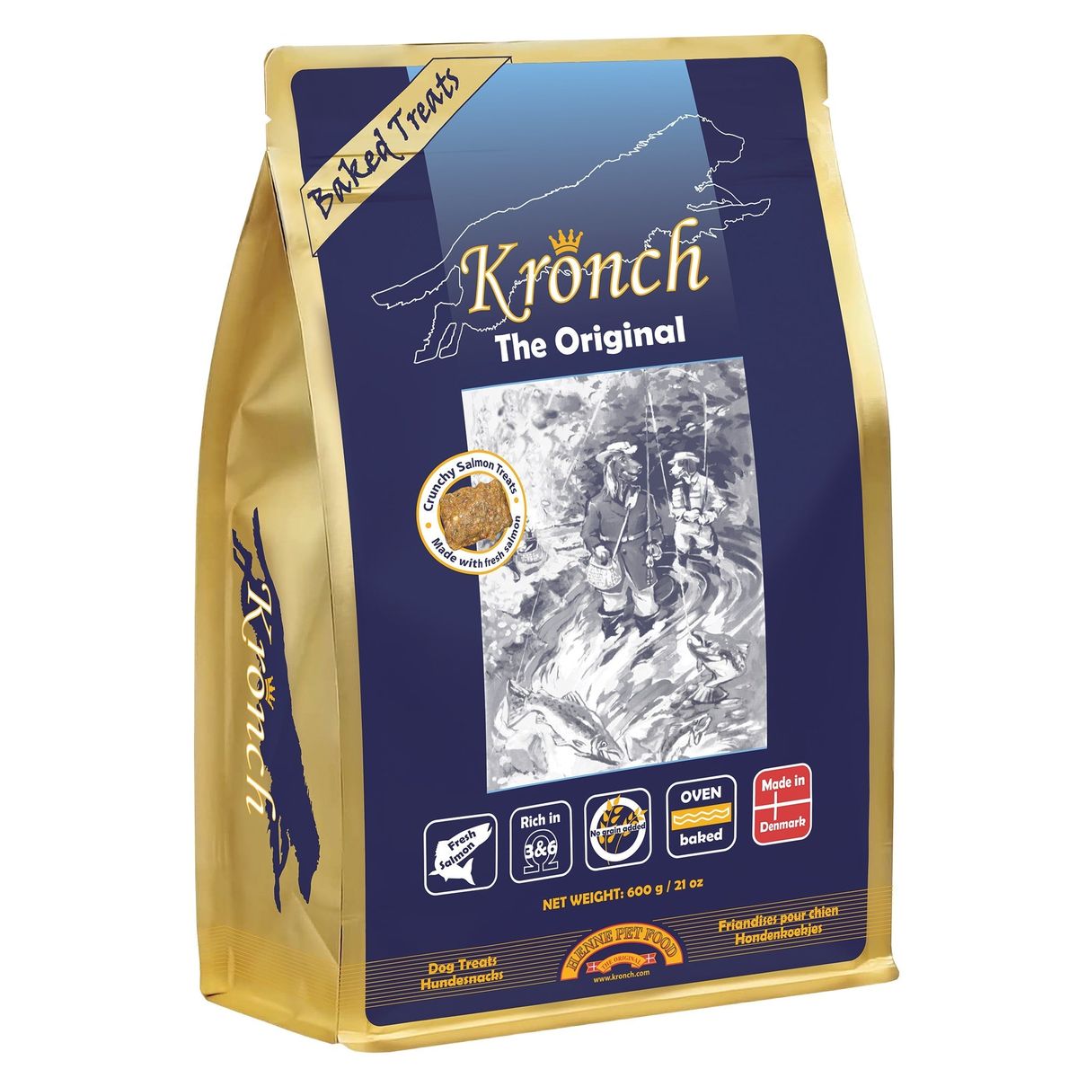 Kronch The Original 600g Laksegodbid