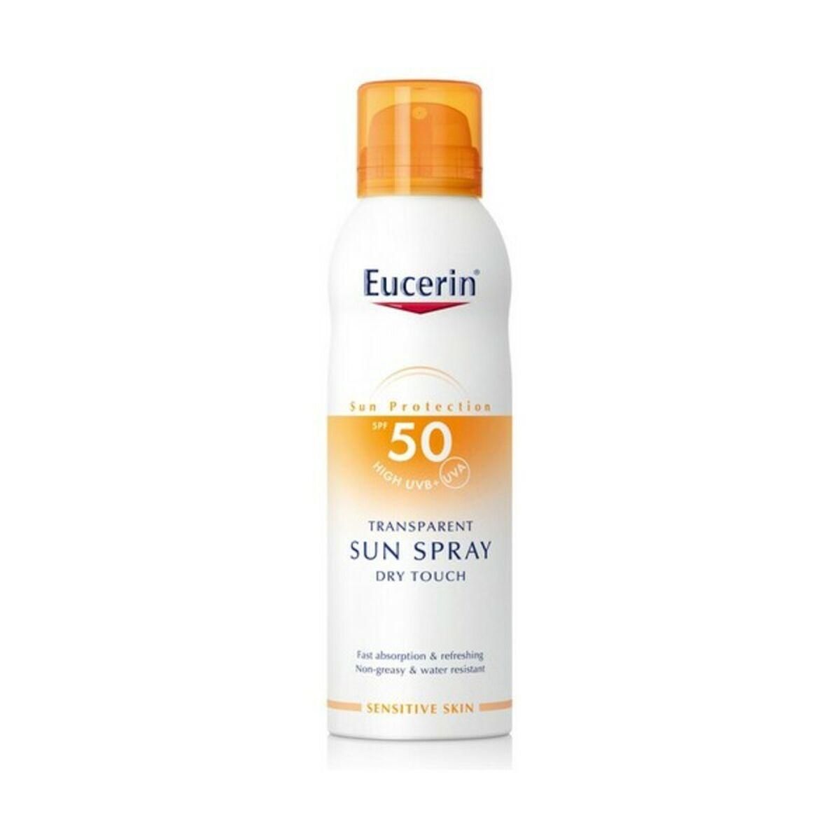 Krop solcreme spray Sensitive Eucerin 200 ml Spf 30