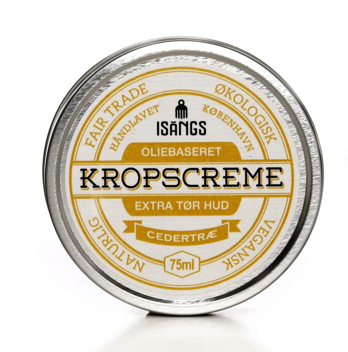 Kropscreme til meget tør hud - Cedertræ - 75 ml.