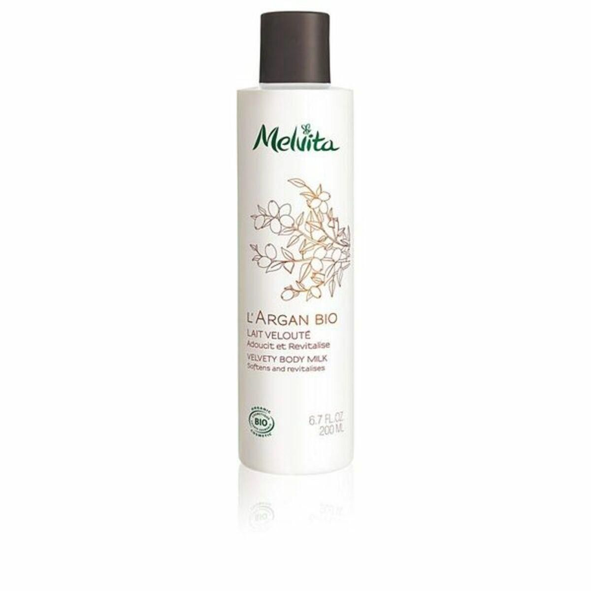 Kropsmælk L'Argan Bio Melvita Fugtgivende (200 ml)