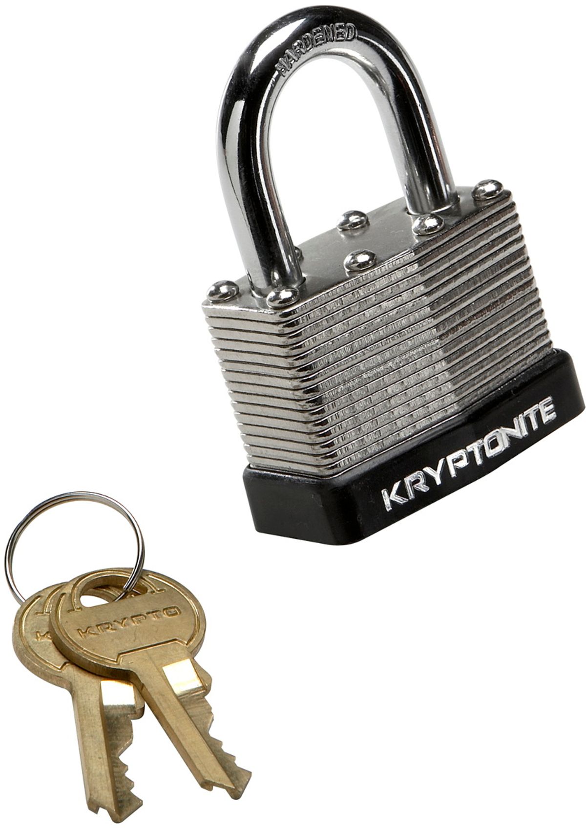 Kryptonite Hængelås Key Padlock Laminated Steel - 44mm