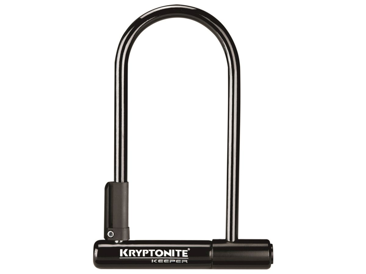 Kryptonite Keeper - Bøjlelås U-Lock 12 Std, - 10,2 x 20,3cm - Sort