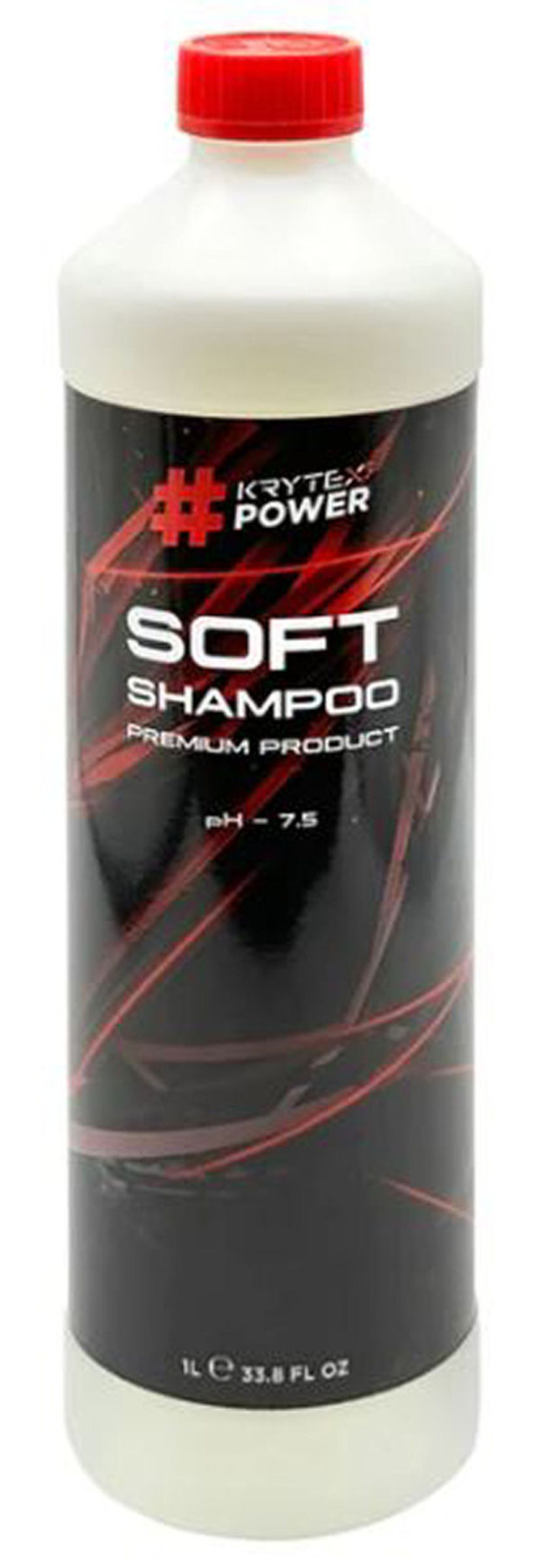 Krytex power soft bil shampoo premium produkt PH - 7.5 1L