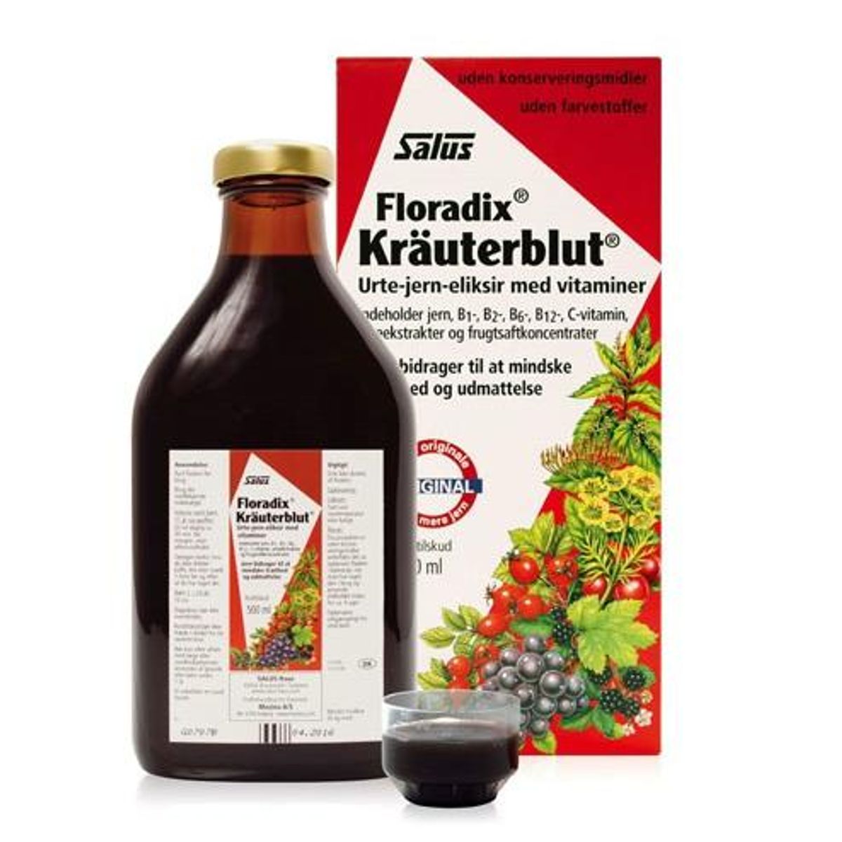 Kräuterblut Floradix 500 ml.