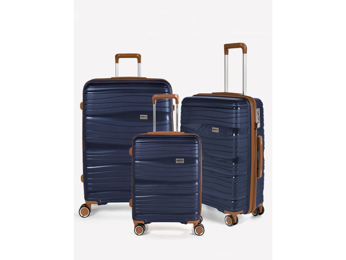 Kuffertsæt Rakelw Travel Alfrida 20"-24"-28" blå