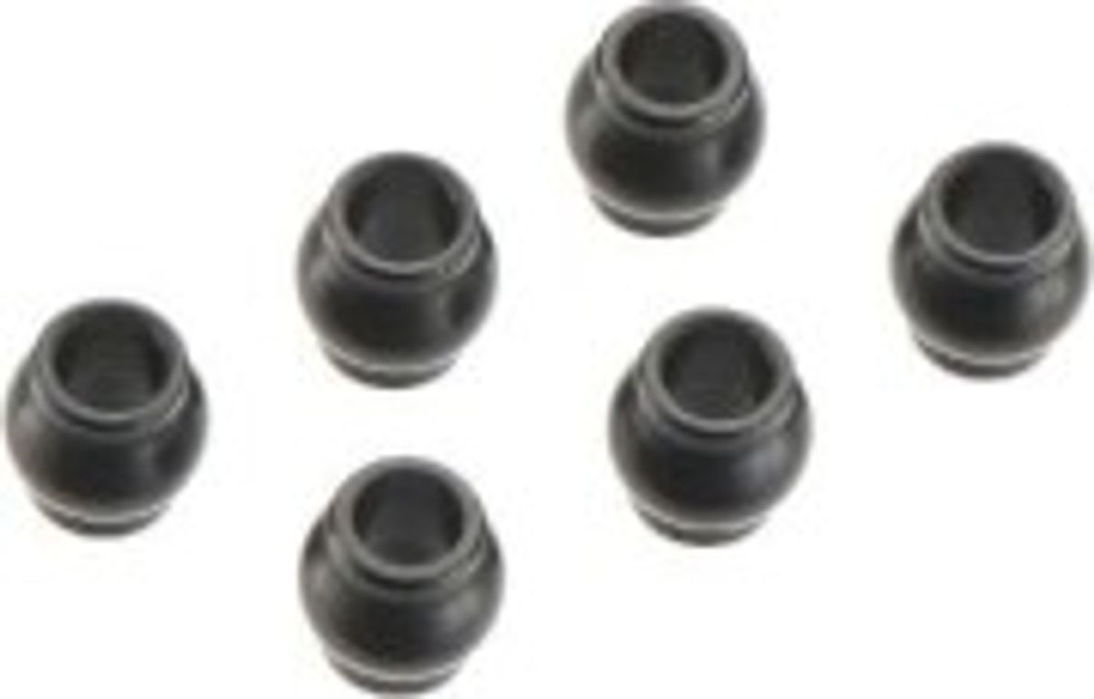 Kugelköpfe 3x5.8x6mm, Schwarz (6 - Ax31203 - Axial