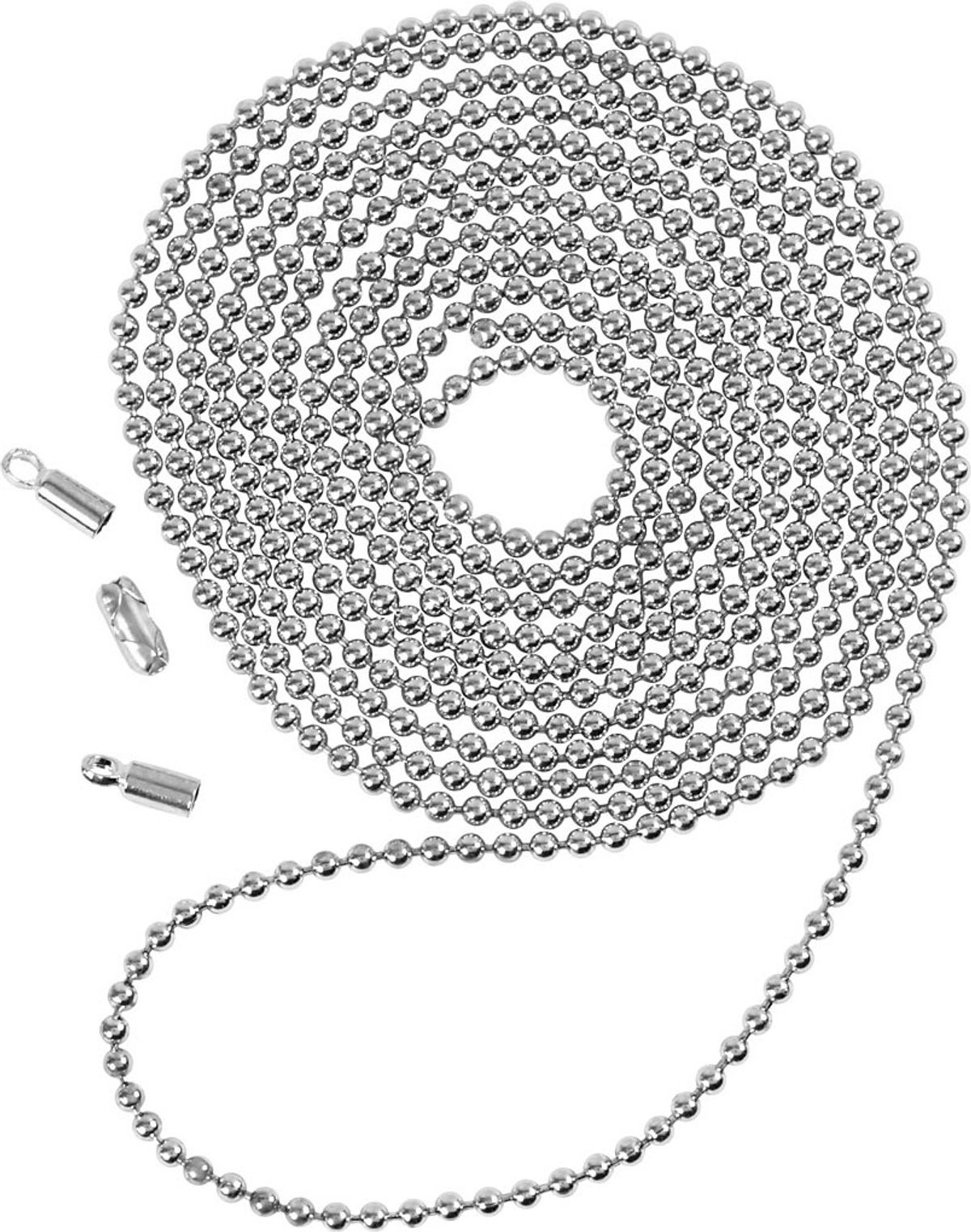 Kuglekæde - ø 1,5 Mm - Forsølvet - 1 M