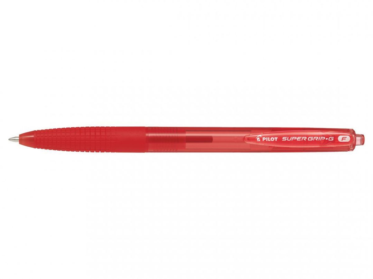 Kuglepen Pilot Super Grip G M 1,0 mm rød