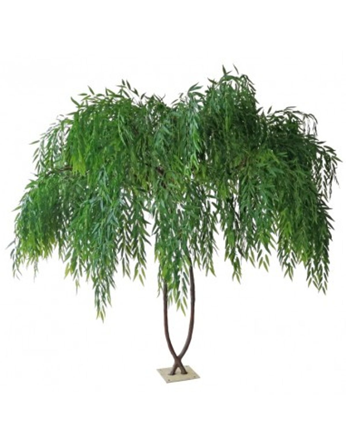 Kunstigt Willow træ H280 cm - Grøn