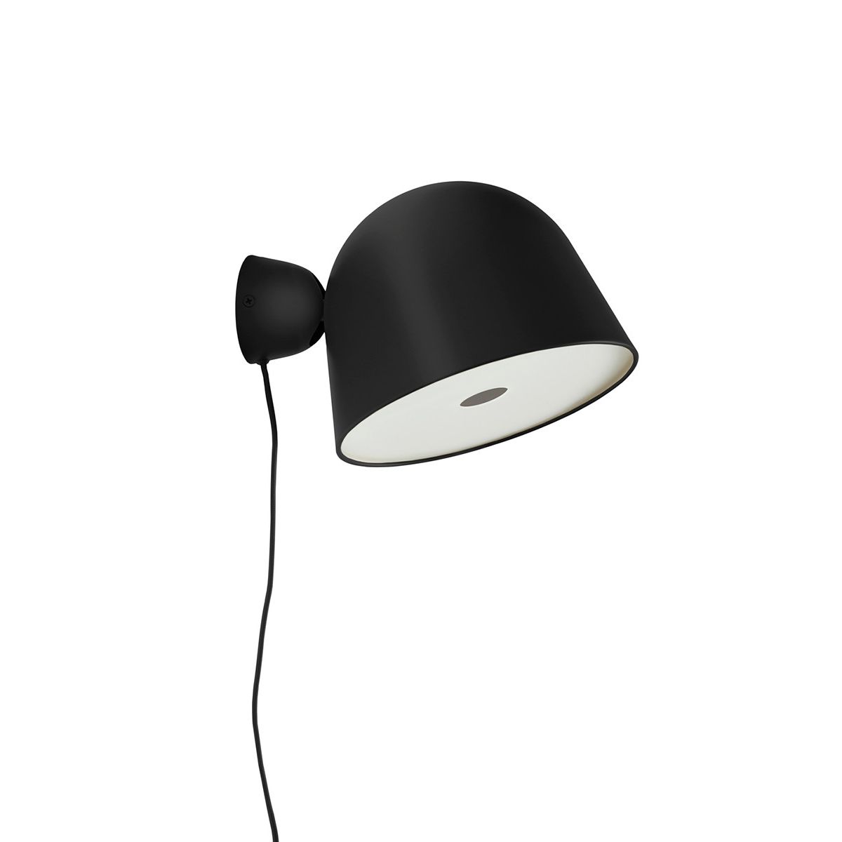 Kuppi Wall Lamp fra Woud (Sort)