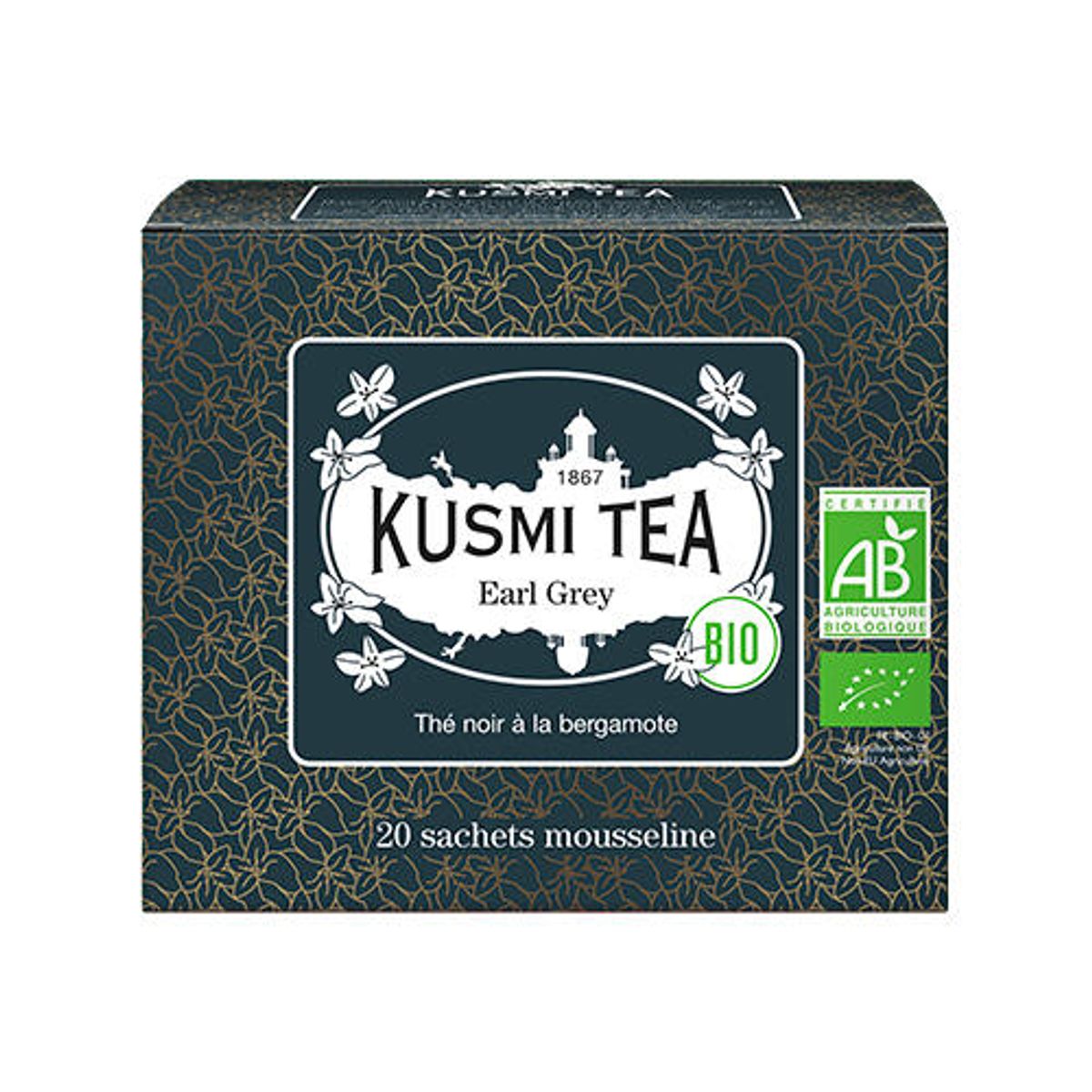 Kusmi Earl Grey, 20 breve.