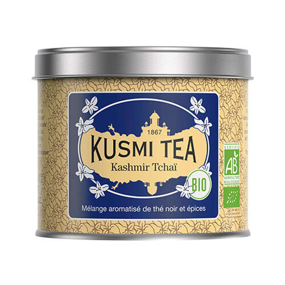 Kusmi Kashmir Tchai Øko, 100g.