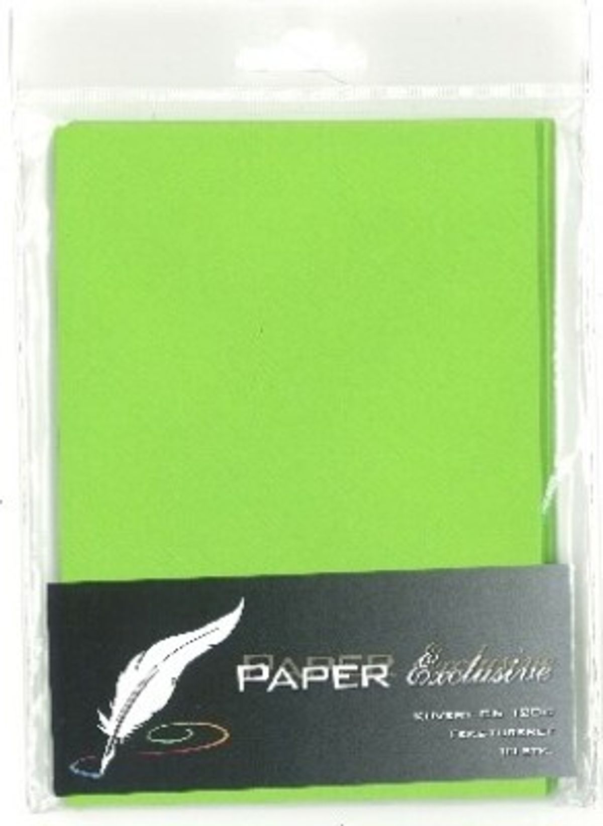 Kuvert C6 120g Lime Tekstureret 10stk. - 952 - Paper Exclusive