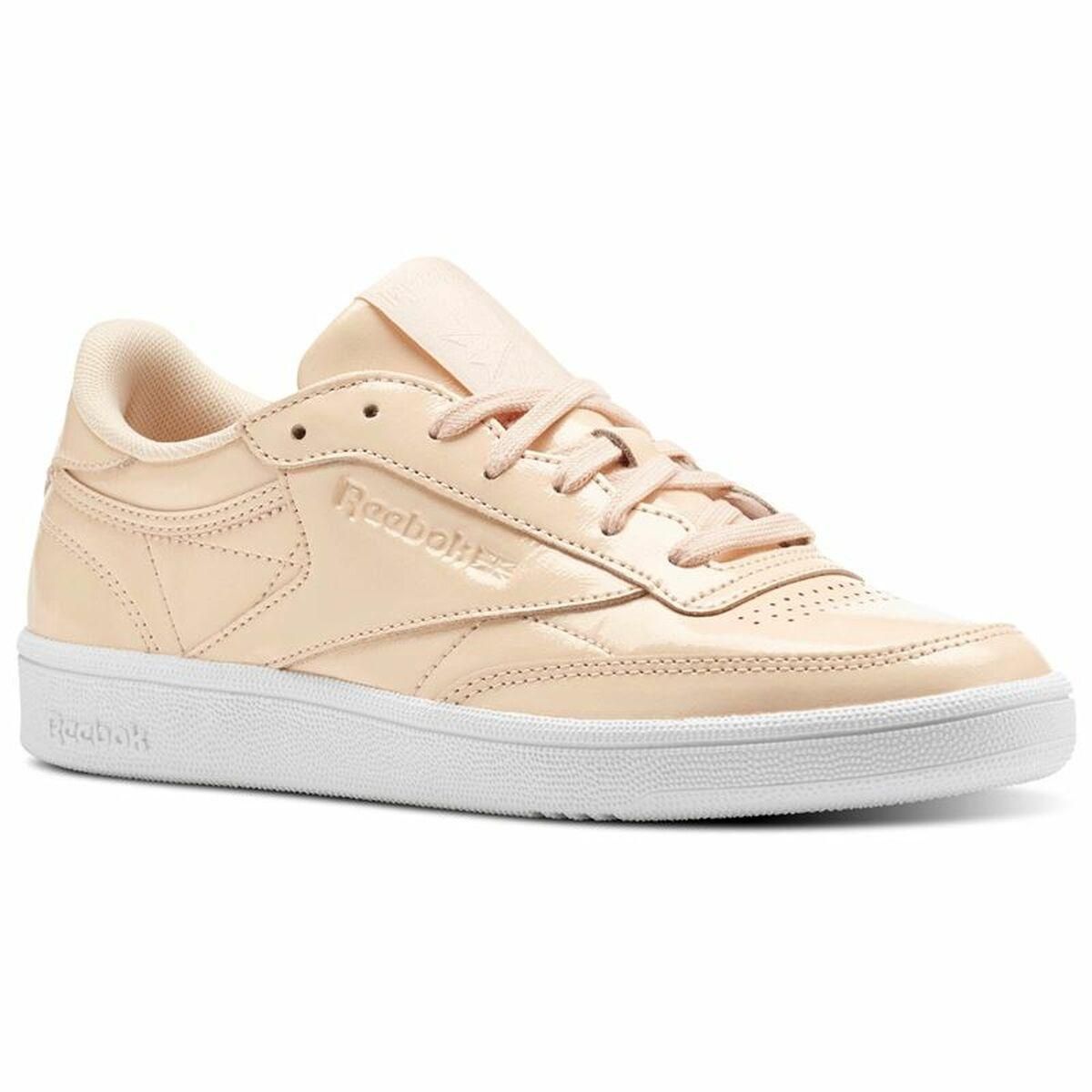 Kvinde Casual Sneakers Reebok Classic Club C 85 Beige 38.5