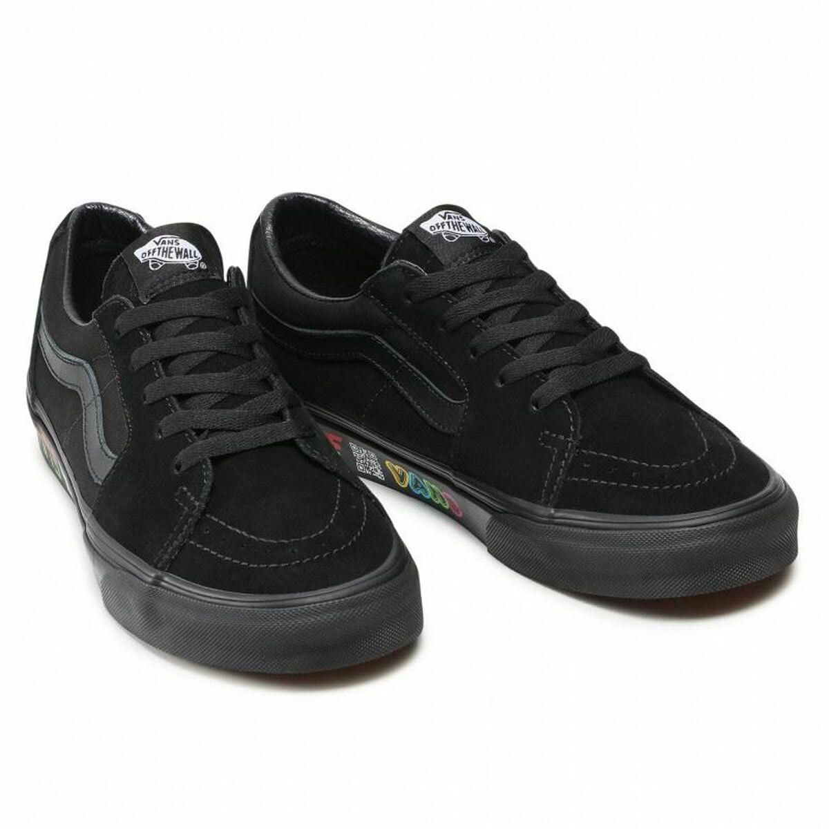 Kvinde Casual Sneakers Vans SK8-Low Sort 39