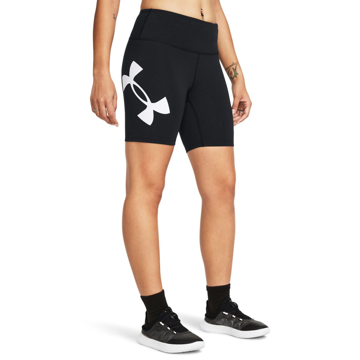 Kvinders Under Armour - Campus 7" Shorts - Black XXL