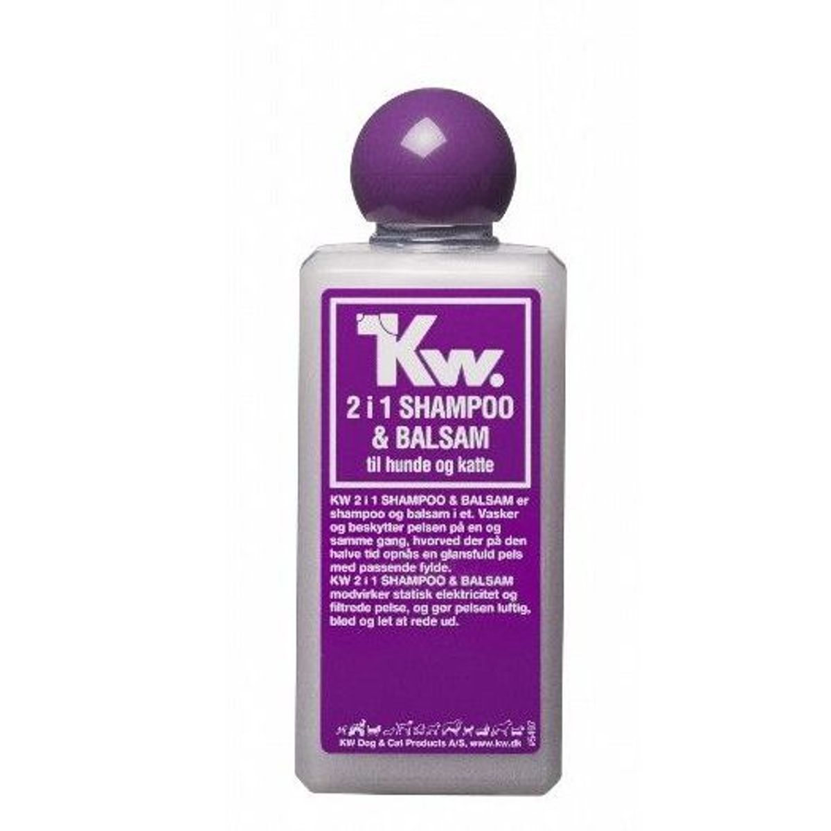 Kw 2 I 1 shampoo og balsam