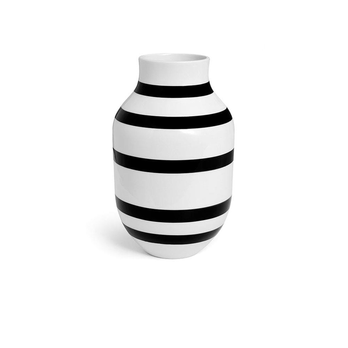 Kähler - Omaggio vase 30 cm, sort