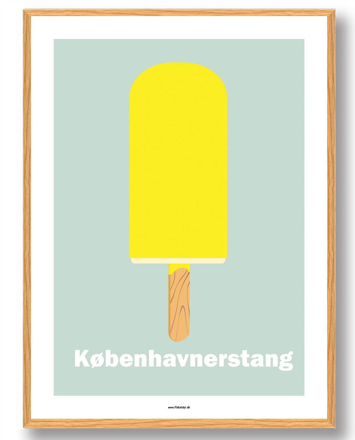 Københavnerstang - plakat (Størrelse: L - 50x70cm (B2))