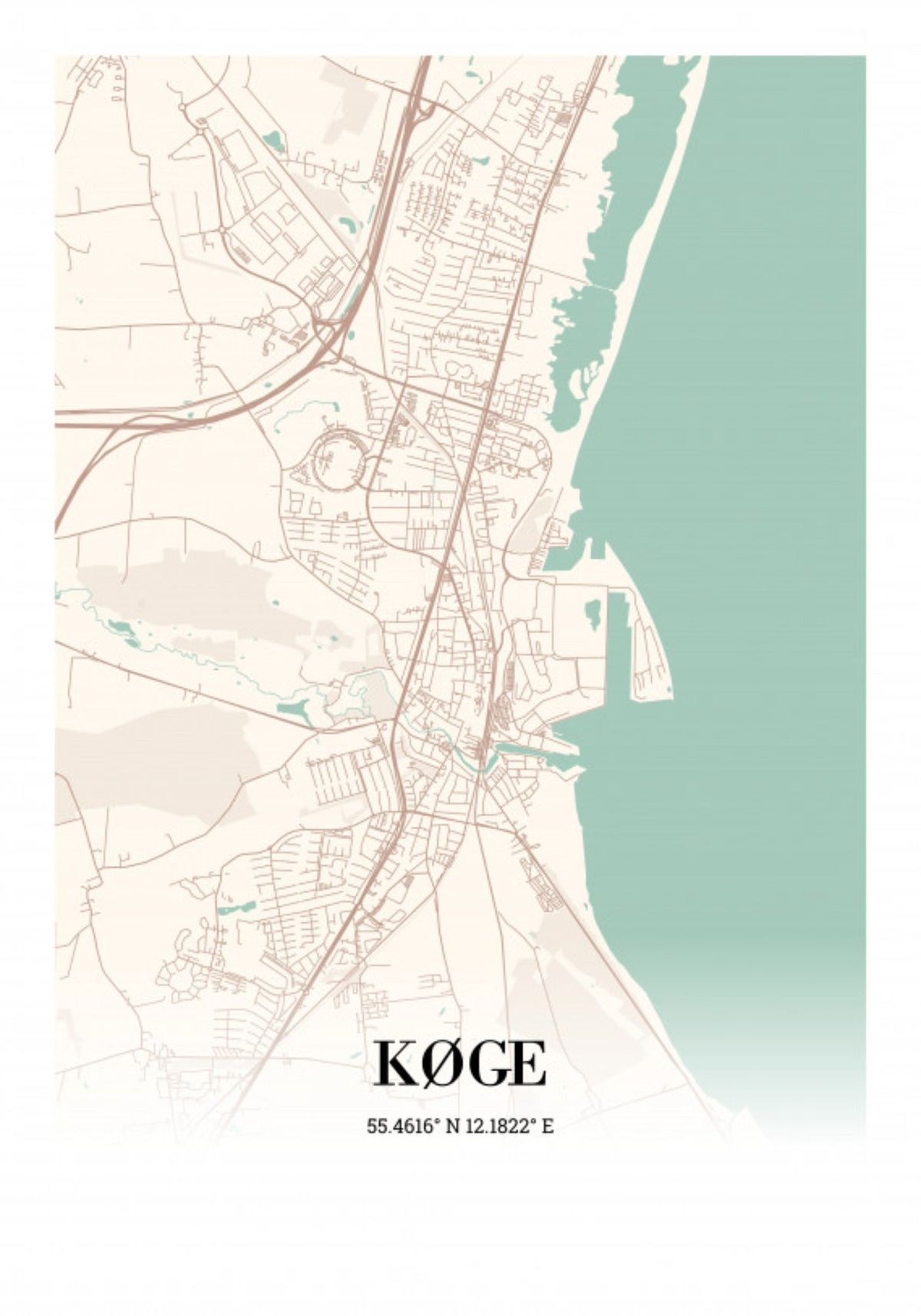 Køge 35x50 cm (B3)