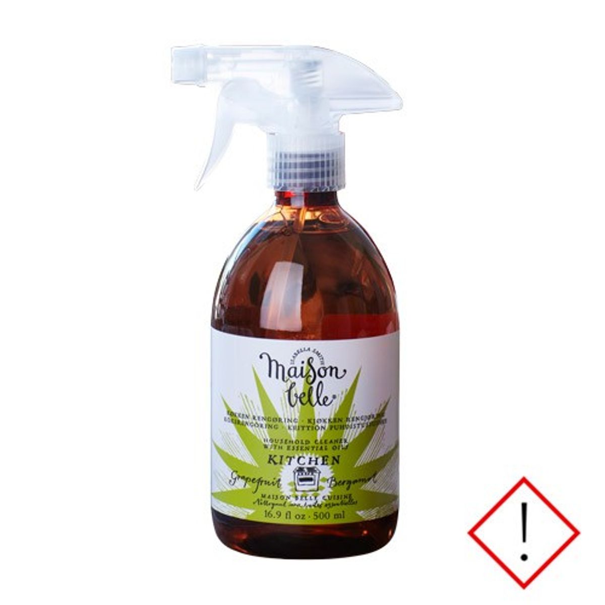 Køkken rengøring spray Grapefruit/Bergamote - 500 ml - Maison Belle