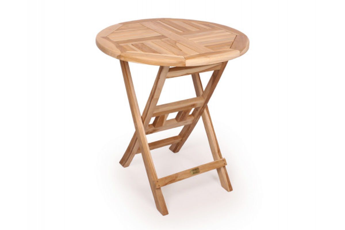 Køln Teak cafebord Ø 70 cm