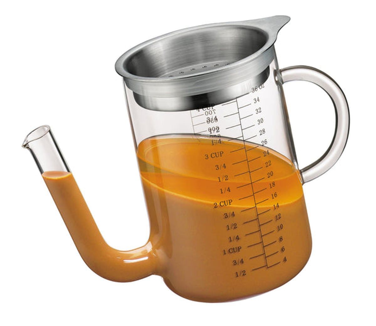 Küchenprofi Kande med fedtseparator (1 liter)