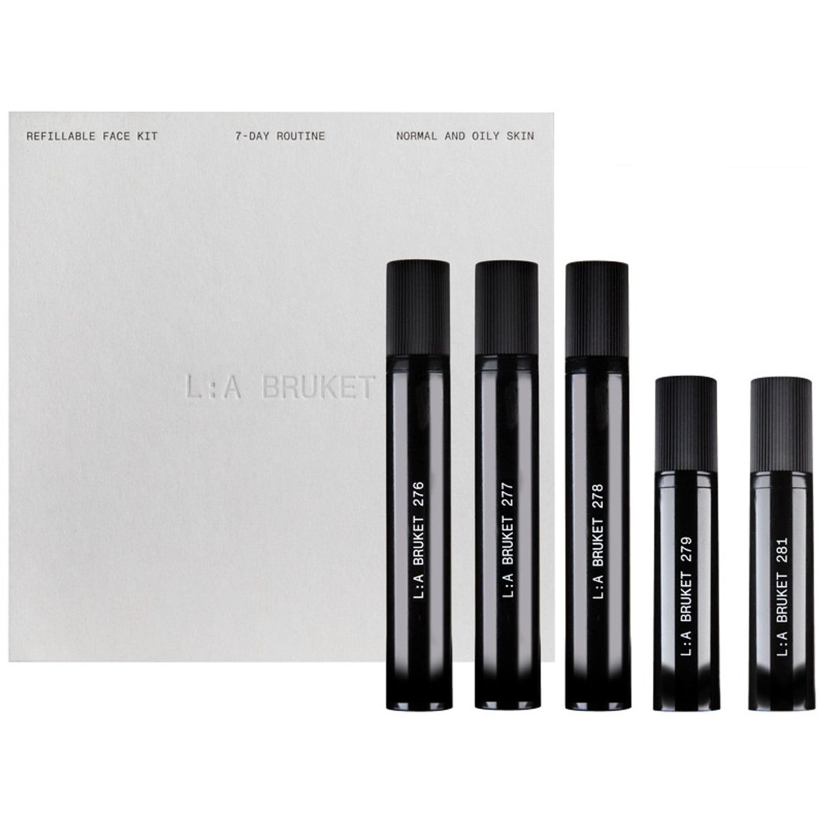 L:a Bruket 290 Refillable Face Kit Normal/Oily Skin