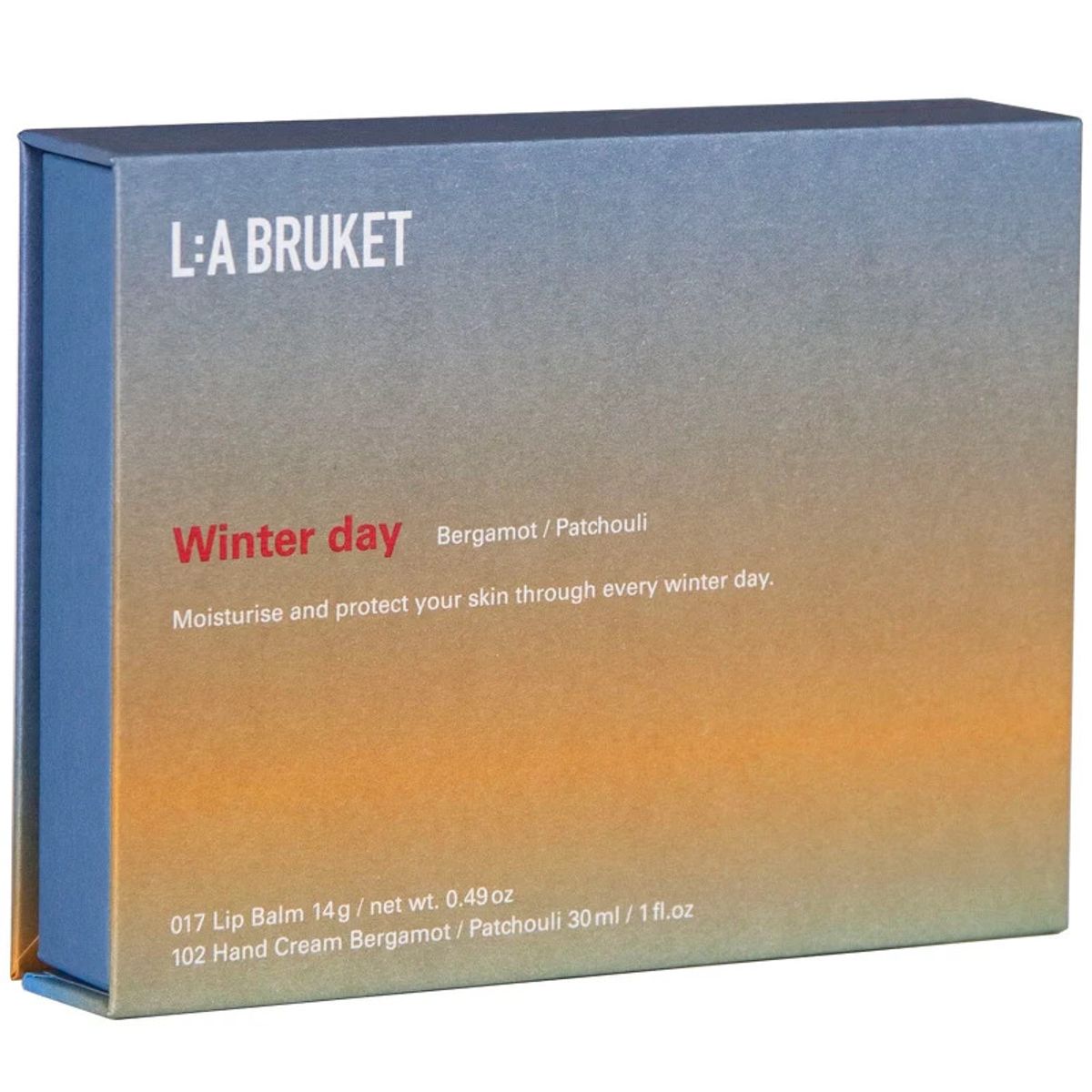 L:a Bruket Winter Day Bergamot/Patchouli Kit