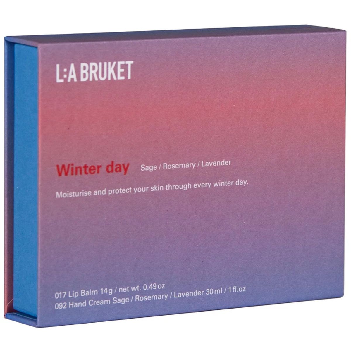 L:a Bruket Winter Day Sage/Rosemary/Lavender Kit