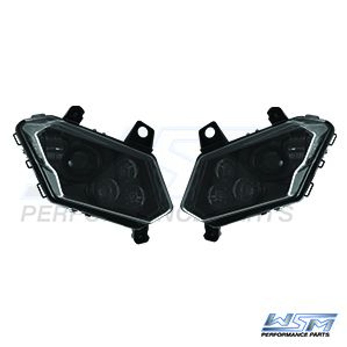 L.E.D Headlights: Can-Am X3 - Smoked Lenses - 02032000