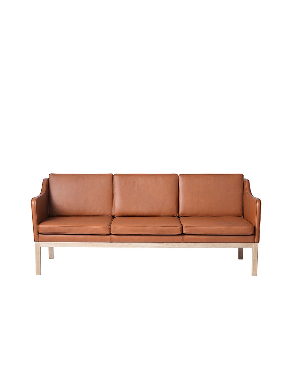 L43 MK46 Sofa, cognac læder af Mogens Koch