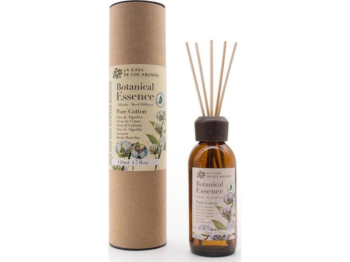 La Casa De Los Aromas_Botanical Essence Fragrance Sticks Fresh Cotton 140Ml