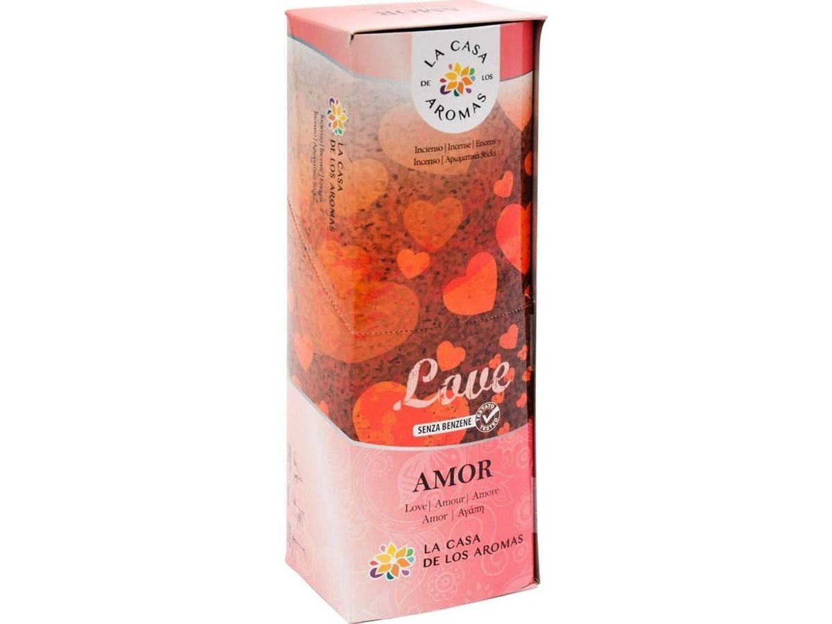 La Casa De Los Aromas La Casa De Los Aromas Incense Amor Fragrance Incense 20 Pcs. | Free Delivery From 250 Pln