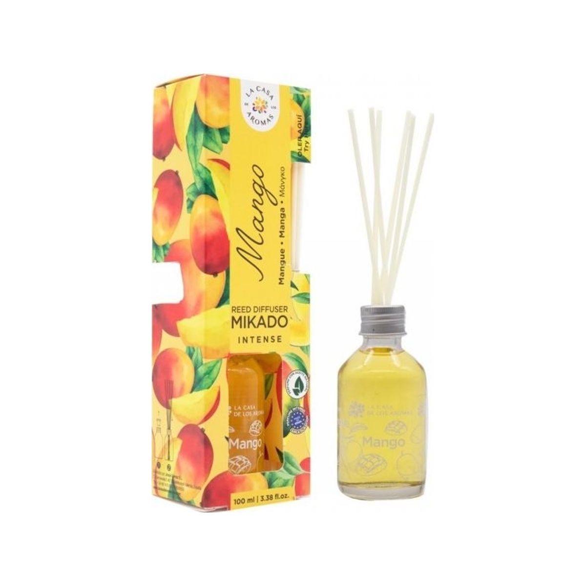 La Casa De Los Aromas La Casa De Los Aromas Mikado Intense Mango Duftpinde 100 Ml