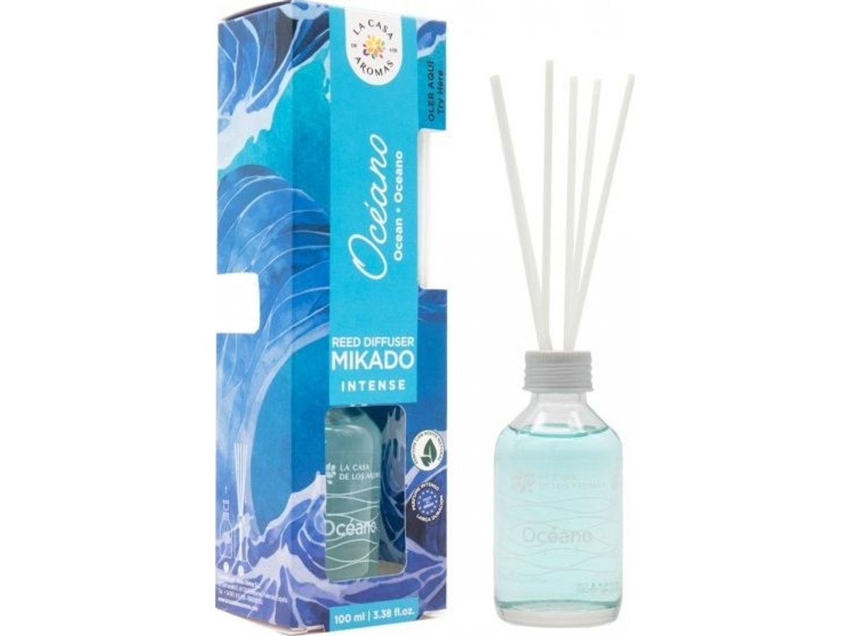 La Casa De Los Aromas La Casa De Los Aromas Mikado Intense Ocean Duftpinde 100 Ml