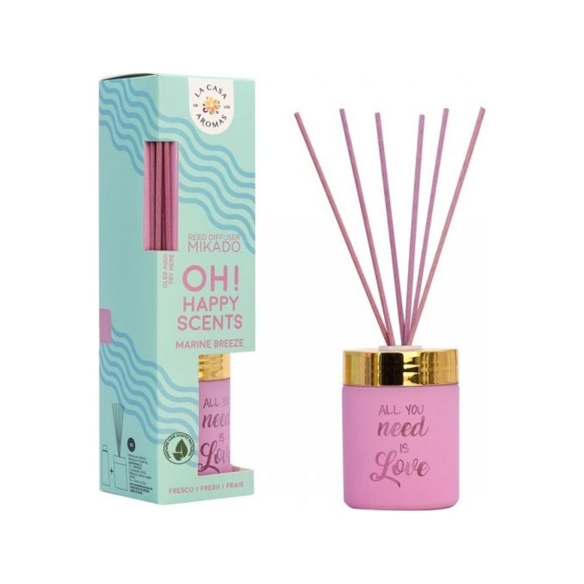 La Casa De Los Aromas La Casa De Los Aromas Oh! Happy Scents Scented Sticks Marine Breeze 100Ml