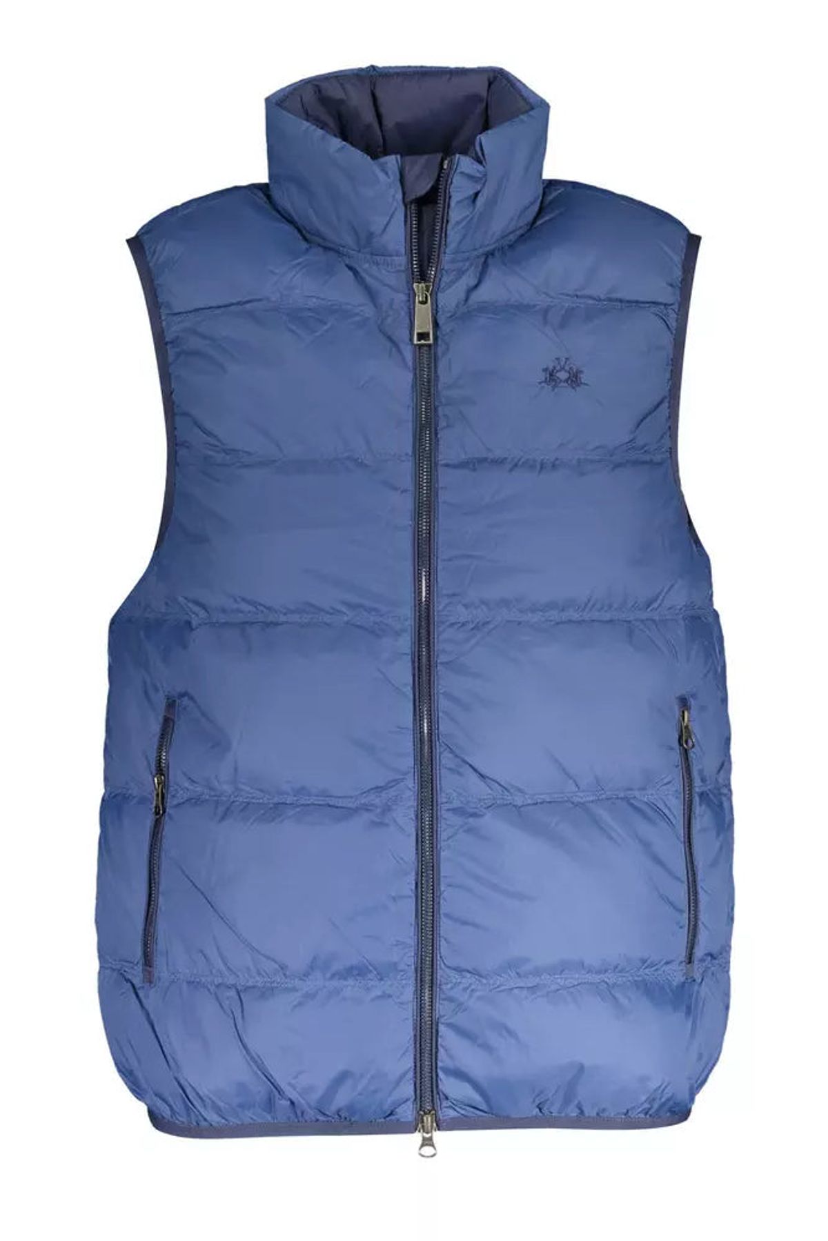 La Martina Blue Polyamide Men Jacket