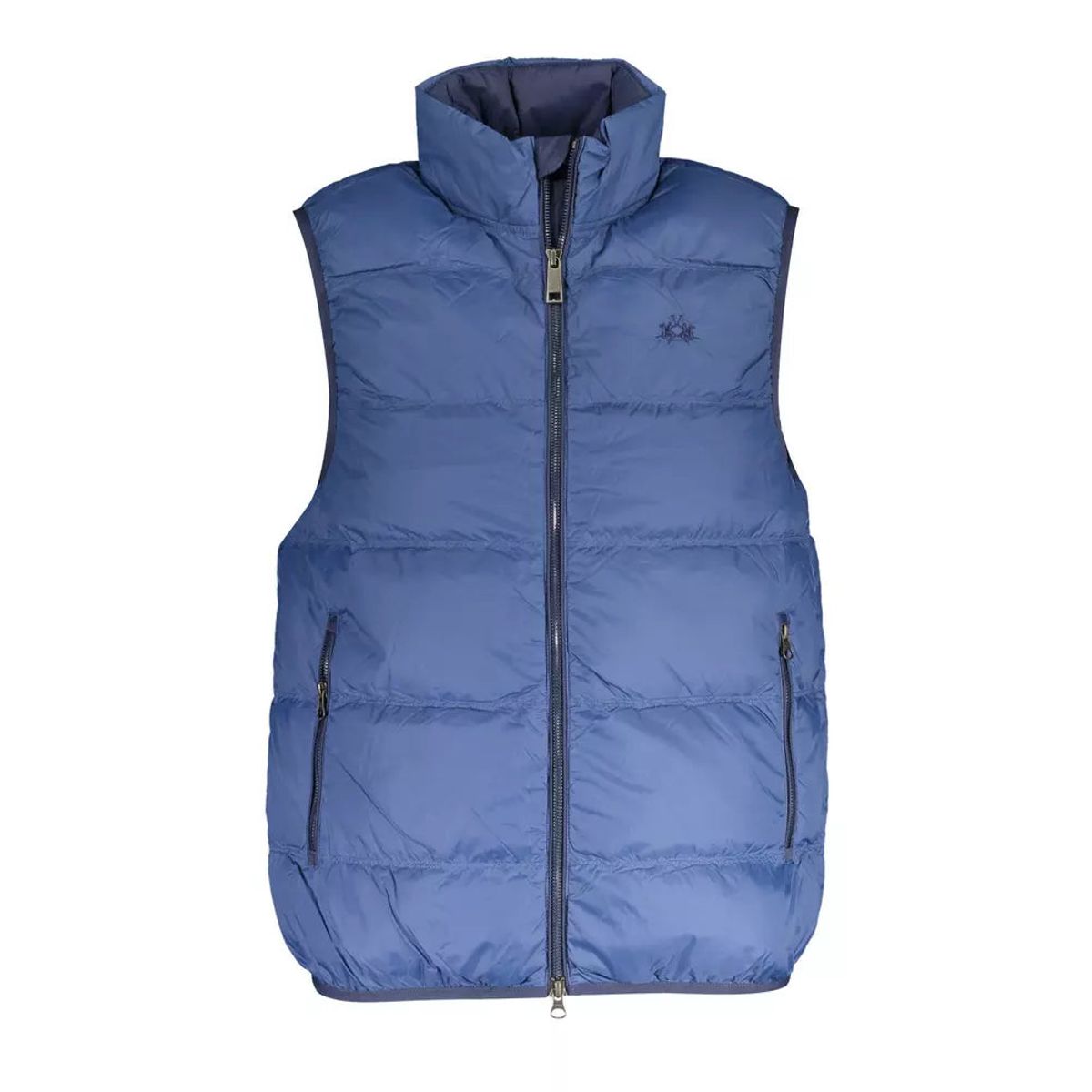 La Martina Blue Polyamide Men Jacket