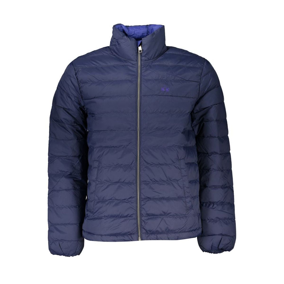 La Martina Elegant Long-Sleeved Blue Jacket