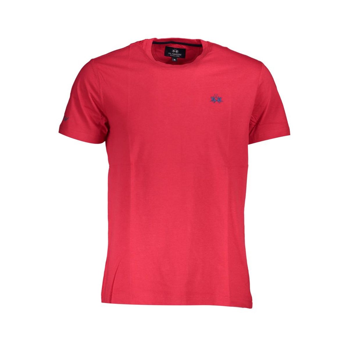 La Martina Red Cotton Men T-Shirt