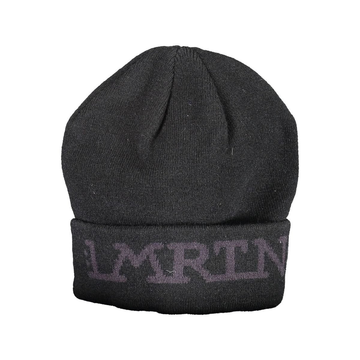 La Martina Sleek Embroidered Cap in Timeless Black