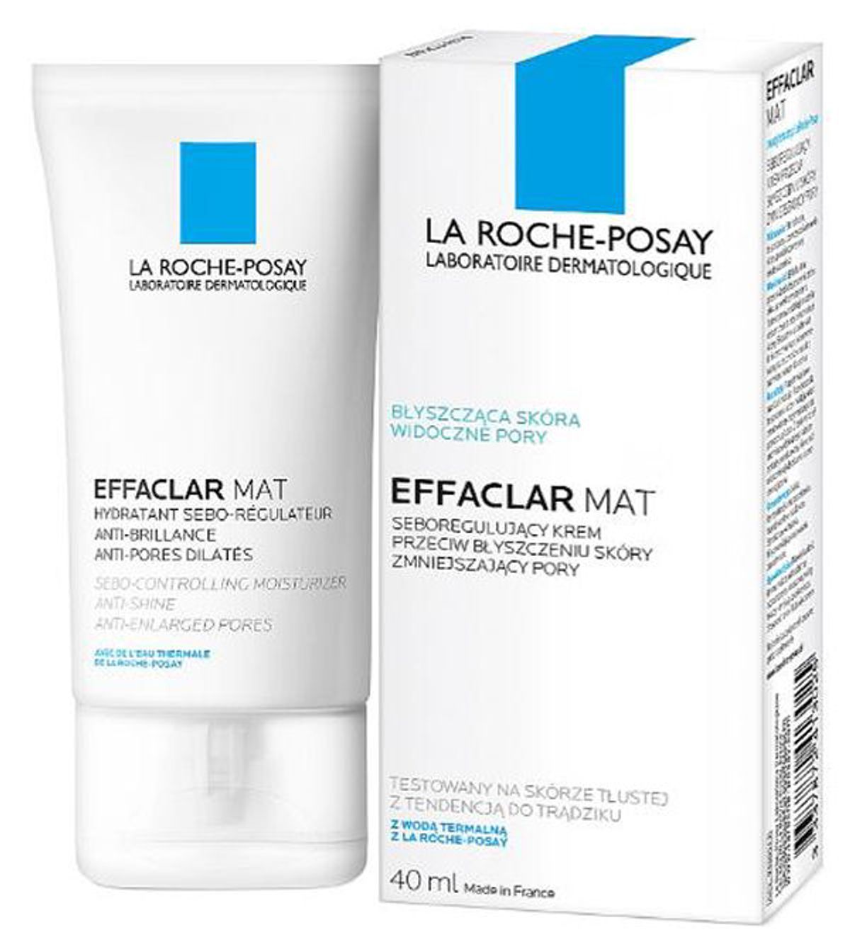 La roche-posay effaclar mat sebo-controlling moisturizer 40ml