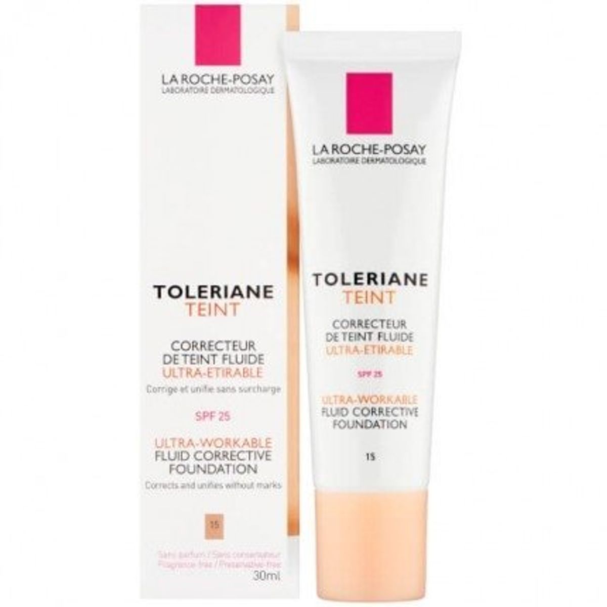 La Roche-Posay TOLERIANE TEINT FLUIDE 15 30 ml.