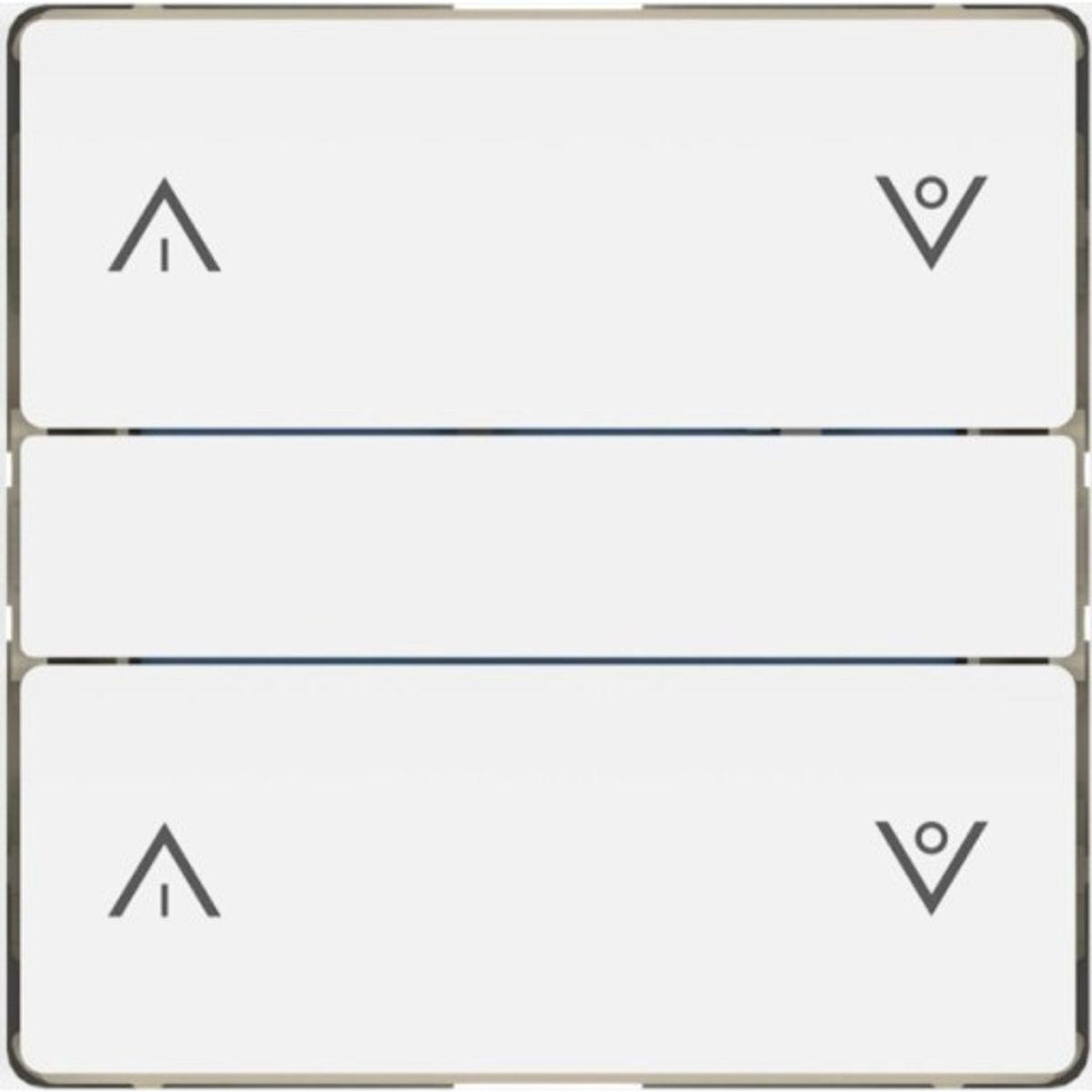 LAB3D Zigbee lysdæmper, op/ned, hvid